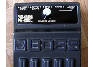 Boss FV-300H Guitar/Bass Foot Volume