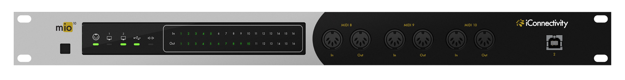 iConnectivity mio10 : mio10 front