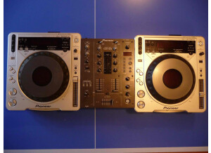 Pioneer 2 CDJ 800MK2 + DJM400