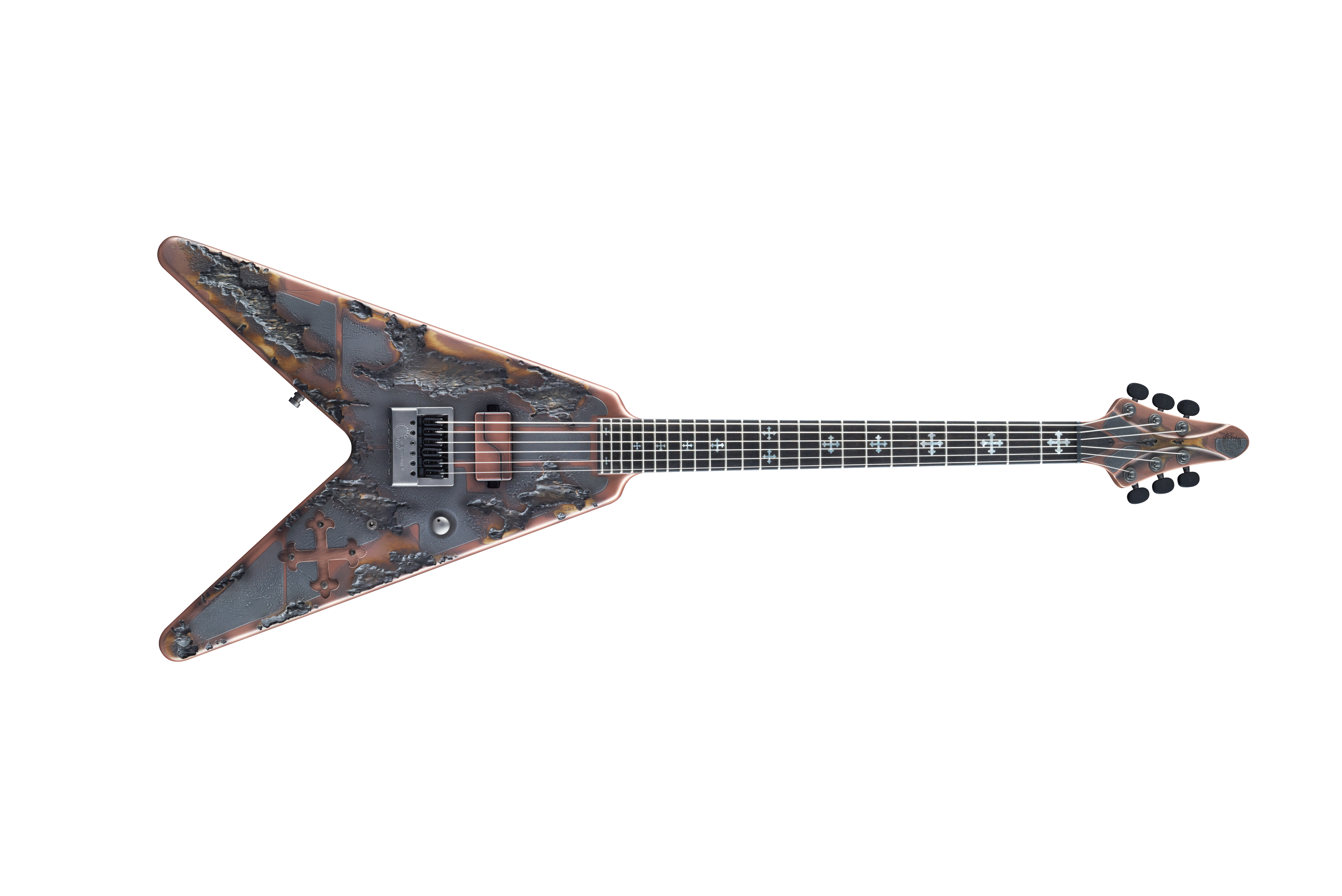 Framus Custom Shop Masterbuilt Wolf Hoffmann Signature Design Industrial Church Powerwolf 1