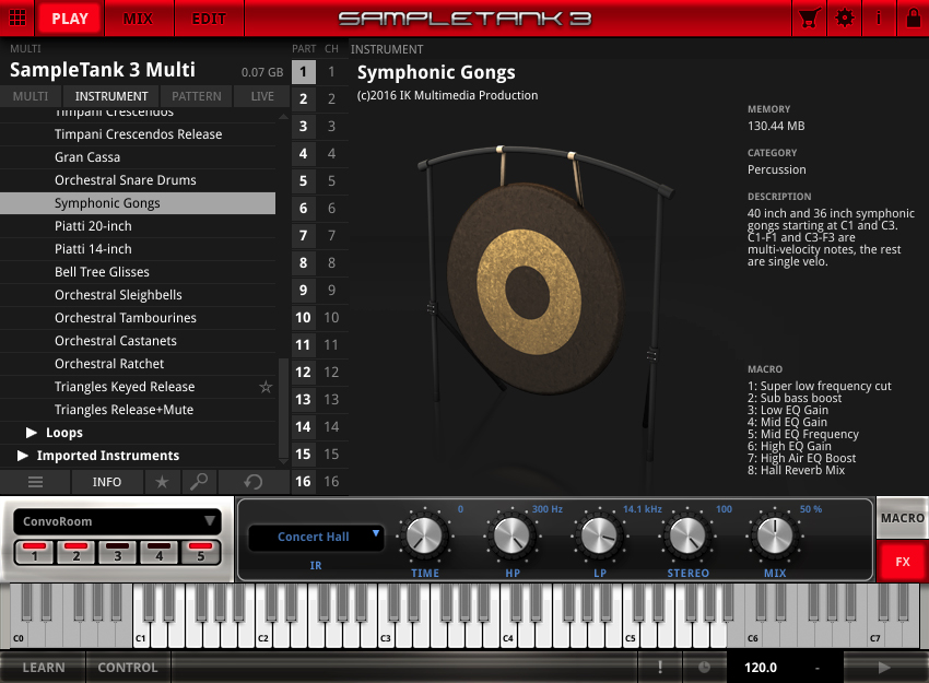 Gongs ST3 Screenshot