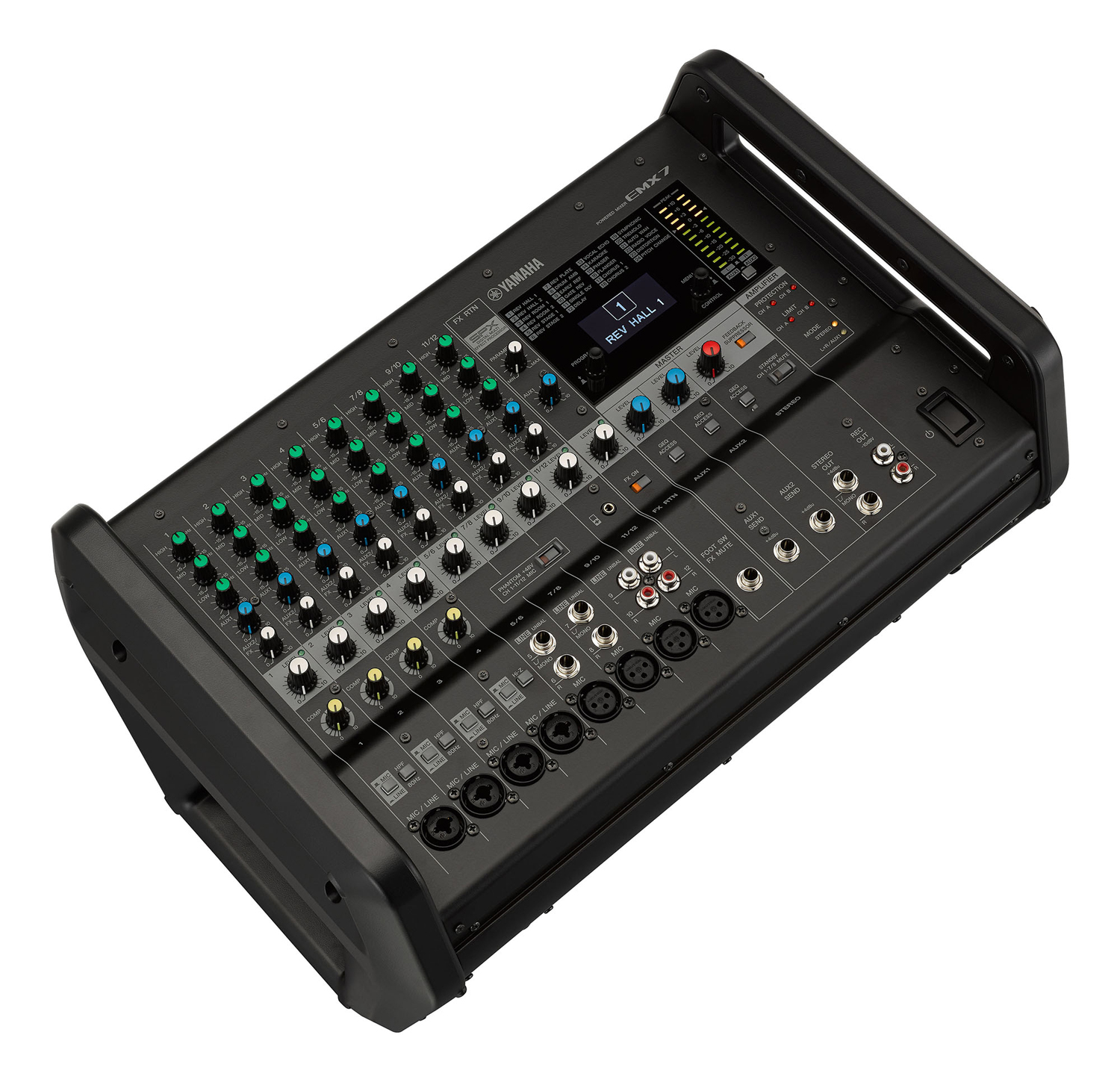 Yamaha EMX7 : photoviewer mixer emx7 wedge left