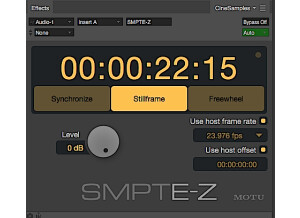 Plug-in SMPTE-Z dans D.P.9p