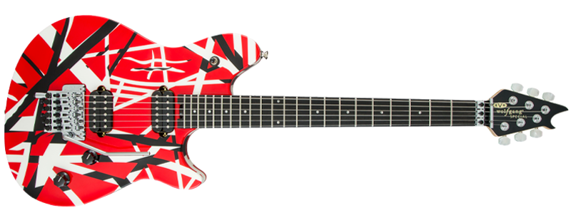 EVH Wolfgang Special - Black : evh special striped