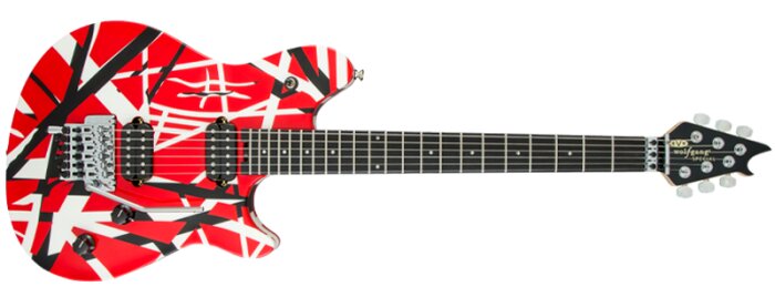 EVH Wolfgang Special - Black : evh special striped EVH Wolfgang Special - Black : evh special striped