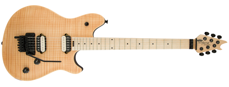 EVH Wolfgang Special - Black : evh el natural