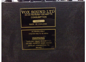 Vox AC30 Vintage (32283)