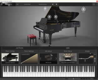 Arturia Piano V : grand piano Arturia Piano V : grand piano