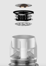 Shure KSM8 Dualdyne : Détail du système à double-capsule Dualdyne Shure KSM8 Dualdyne : Détail du système à double-capsule Dualdyne