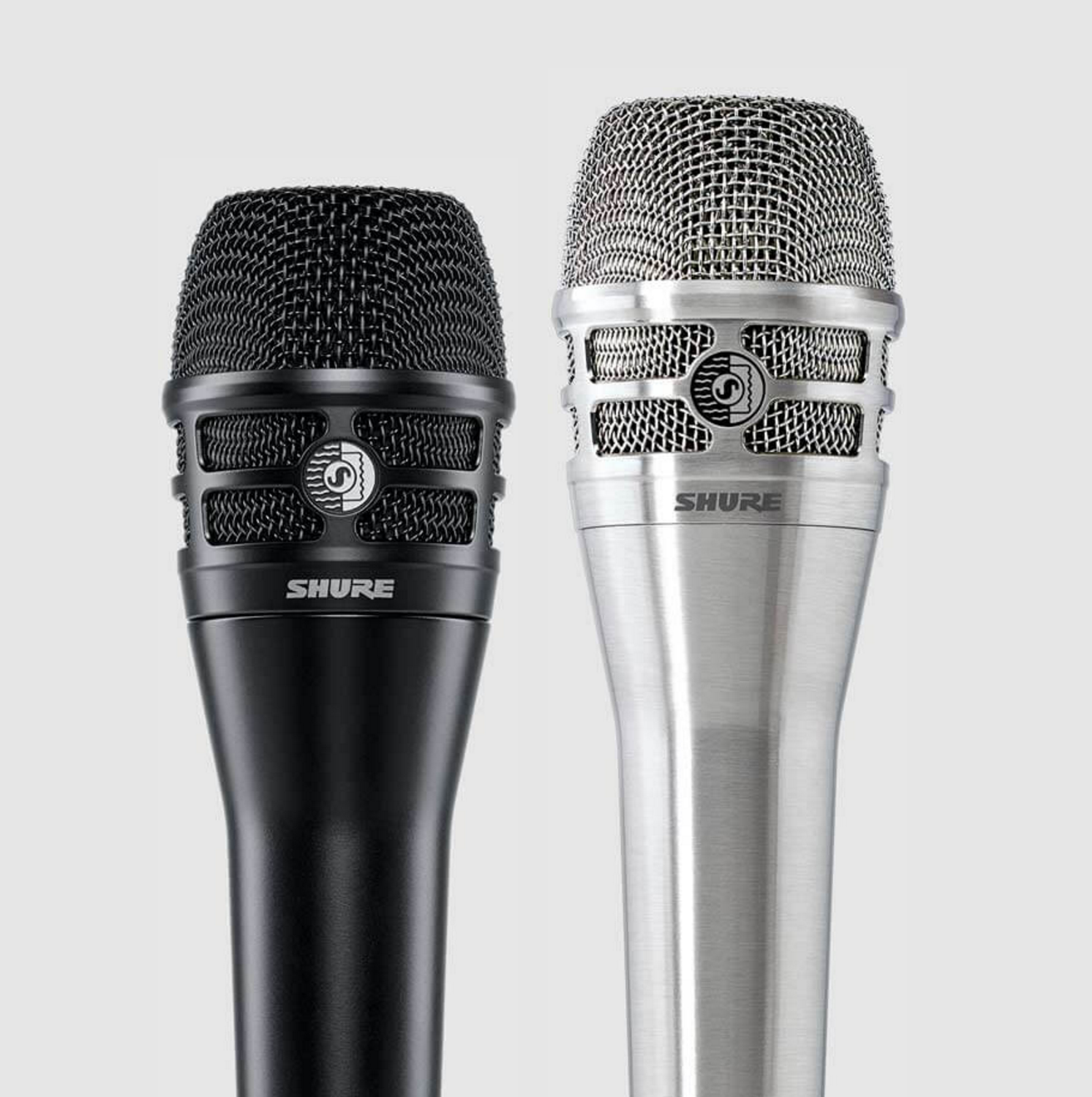 Shure KSM8 Dualdyne : KSM8, dispo en noir ou en finition Nickel