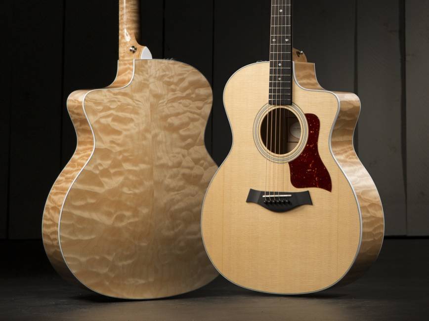 Taylor 214ce-QM DLX : 214ce QM DLX New for 16
