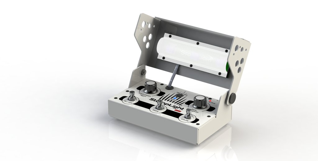 StompLight International, LLC StompLight Professional : white lid up front shadow 2016 06 11 1024x1024