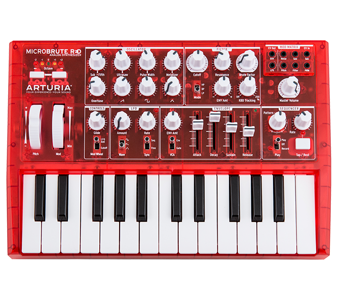 Arturia MicroBrute RED : microbrute red image