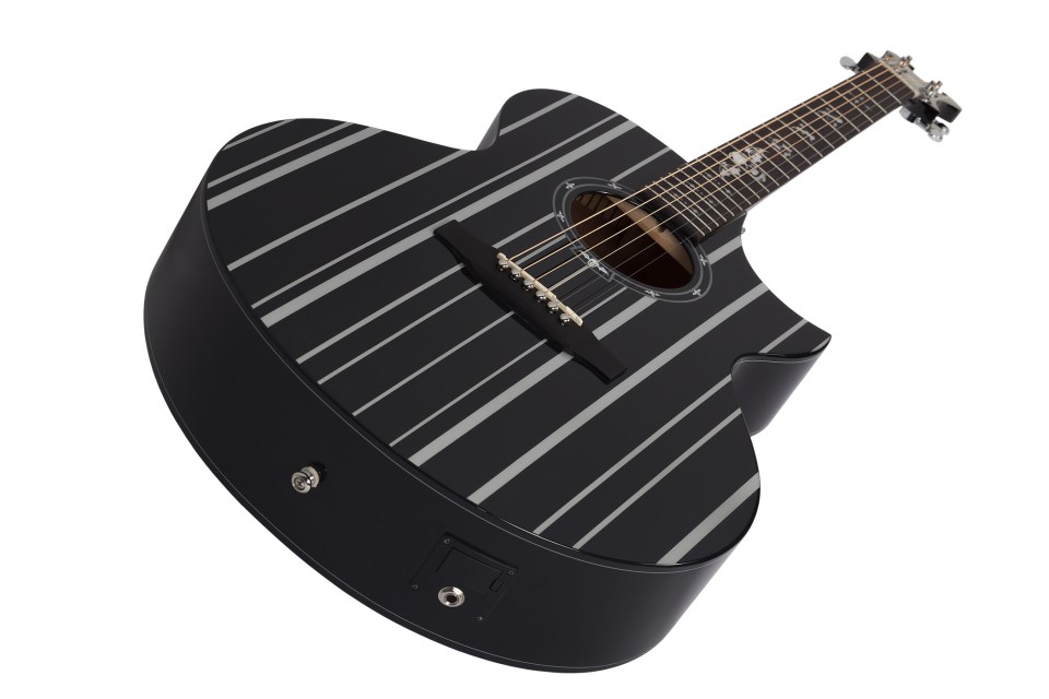 Schecter SYN AC GA SC : synyster gates ac ga sc laying full high