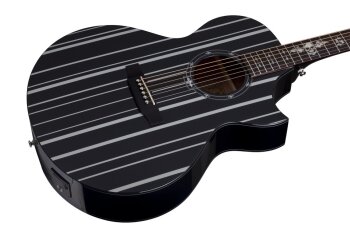 Schecter SYN AC GA SC : synyster gates ac ga sc striped bodytilt high Schecter SYN AC GA SC : synyster gates ac ga sc striped bodytilt high