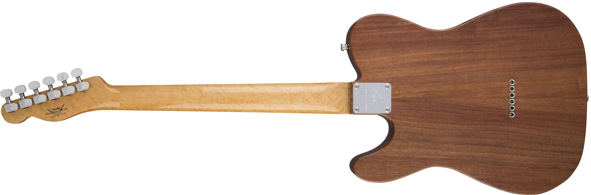 Fender Artisan Tele Caballo Tono Ligero Koa : 9231007396 gtr back 001 rl