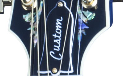 Gibson SJ-200 Quilt Vine Viper Blue : SJ20VBG17 PLASTICS PANEL 02