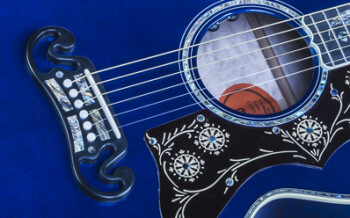Gibson SJ-200 Quilt Vine Viper Blue : SJ20VBG17 PLASTICS PANEL 01