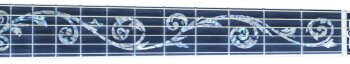 Gibson SJ-200 Quilt Vine Viper Blue : SJ20VBG17 NECK SIDE Gibson SJ-200 Quilt Vine Viper Blue : SJ20VBG17 NECK SIDE