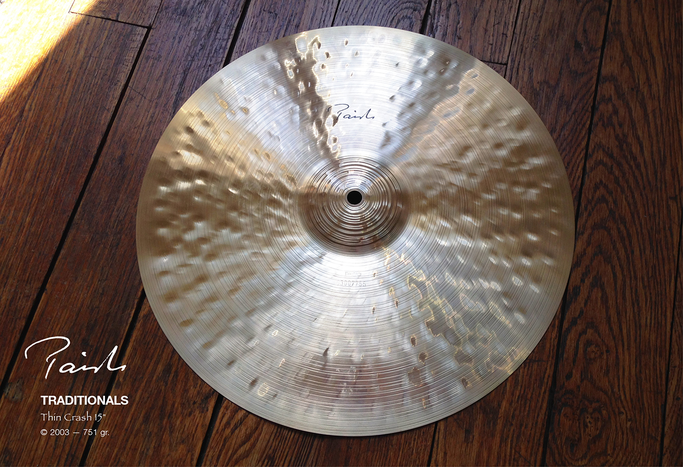 Paiste Signature Traditionals Thin Crash 15"