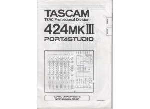 Tascam Portastudio 424 MkIII (61282)