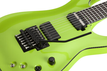 Schecter Keith Merrow KM-7 FR S : km 7 fr s lambo green floyd highres Schecter Keith Merrow KM-7 FR S : km 7 fr s lambo green floyd highres