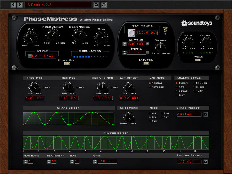 soundtoys phase mistress