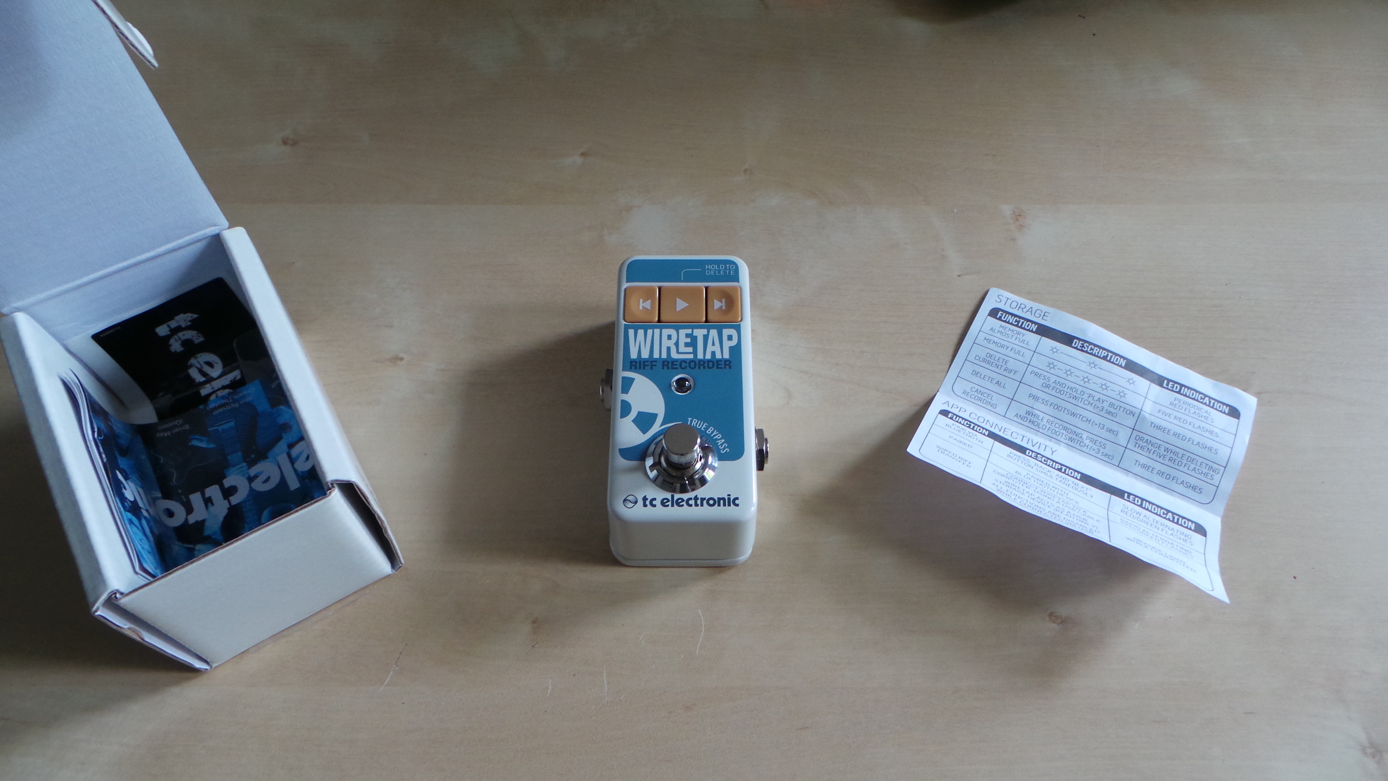 TC Electronic WireTap Riff Recorder : Photos Wiretap 0,2