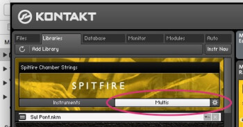 Spitfire Audio Spitfire Chamber Strings : Multis