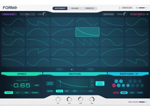 NI FORM screenshot CurvePresets