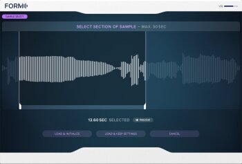Native Instruments Form : NI FORM screenshot SampleSelect Native Instruments Form : NI FORM screenshot SampleSelect