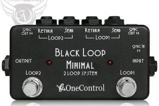 One Control Minimal Black Loop