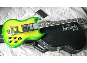 Gibson SG Deluxe 2013 - Lime burst (88722)