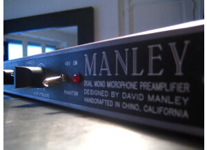 Manley Labs Dual Mono Mic Pre 40dB
