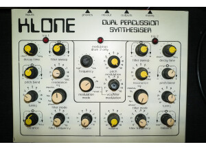 Honky Tonk Music Klone Dual Percussion Synth