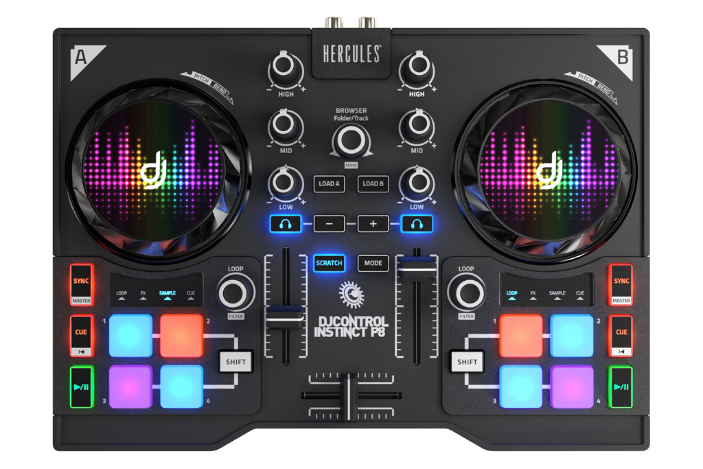 DJcontrolInstcintP8 Front