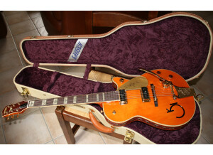Gretsch G6121-1955 Chet Atkins Solid Body w/ Leather Trim - Tangerine (40778)