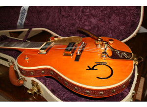 Gretsch G6121-1955 Chet Atkins Solid Body w/ Leather Trim - Tangerine (37976)