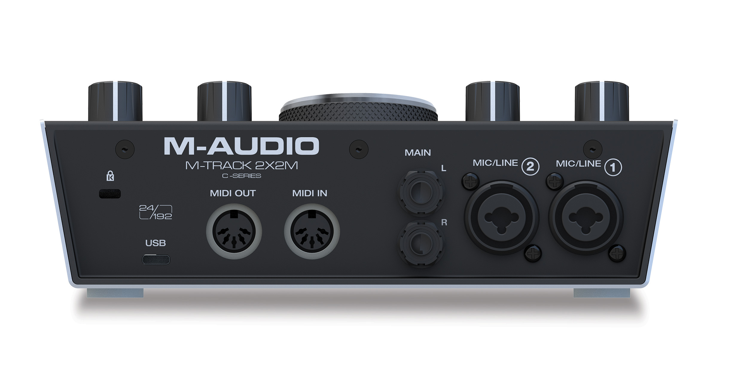 M-Audio M-Track 2x2M : MIUF M Track2x2M Rear Media8x10