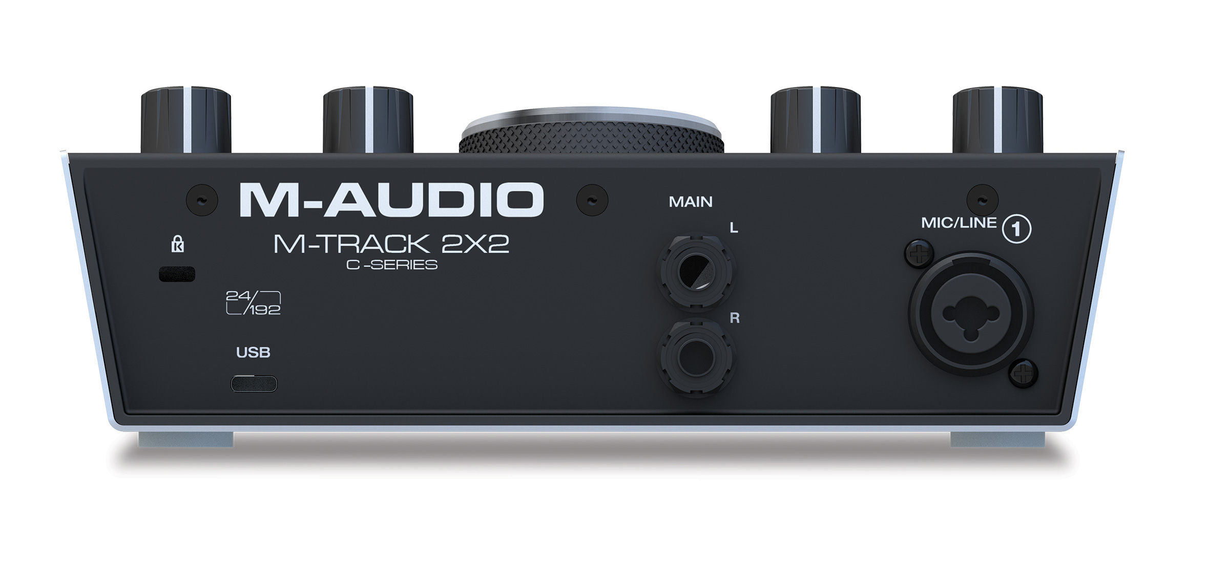 M-Audio M-Track 2x2 : MIUE M Track2x2 Rear Media8x10