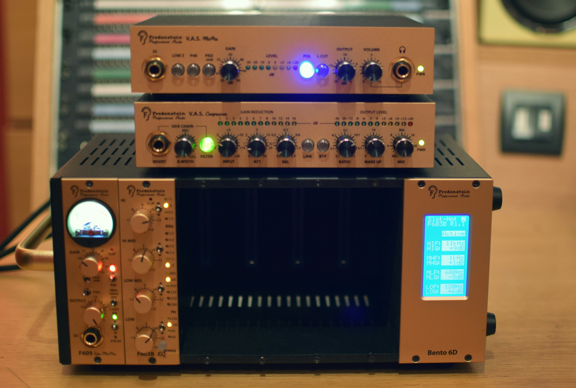 Fredenstein Professional Audio Bento 6D : 1 The 4 Modules
