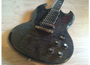 Gibson SG Supreme - Trans Black (5868)
