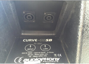 Audiophony CURVE-18SB