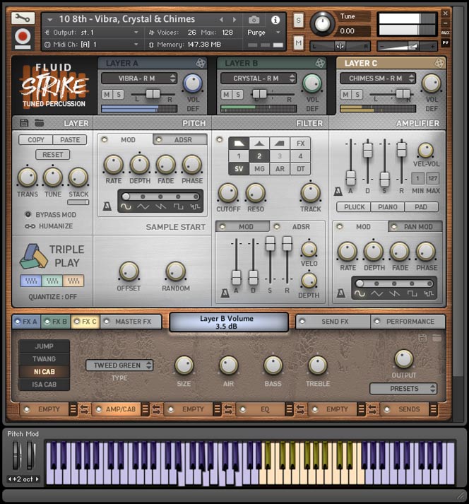 Fluid Strike Layer C Web