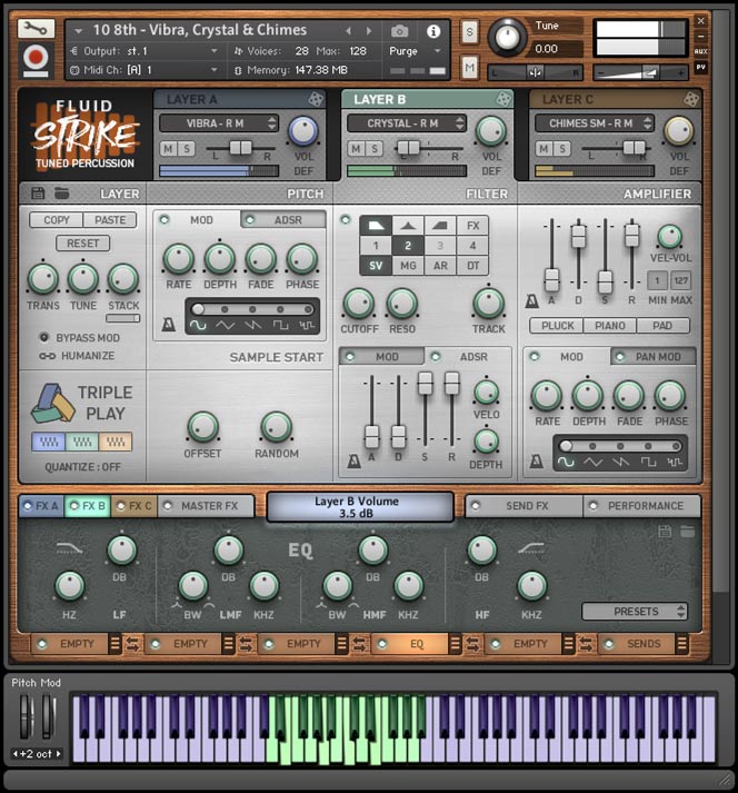 Fluid Strike Layer B Web