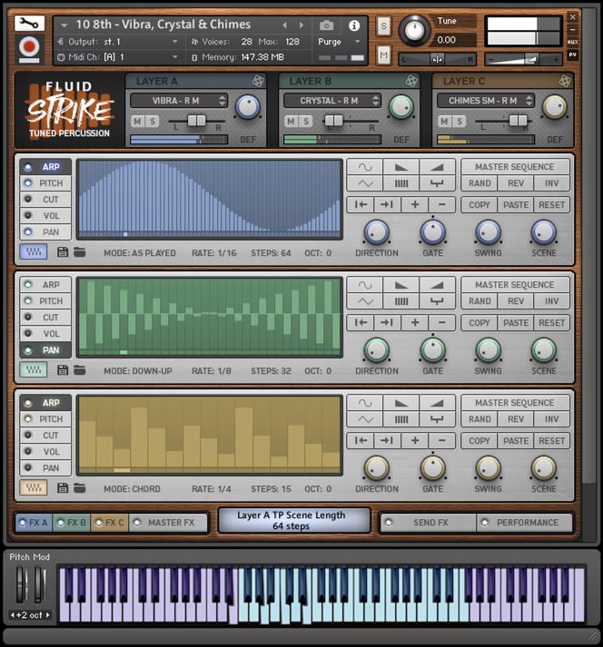 Fluid Strike Triple Play Web