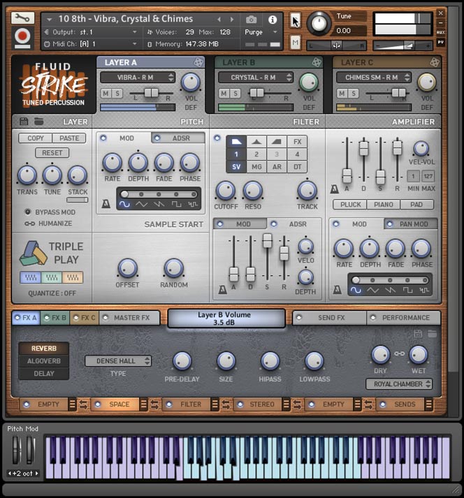 Fluid Strike Layer A Web