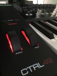 M-Audio CTRL 49 : molettes M-Audio CTRL 49 : molettes