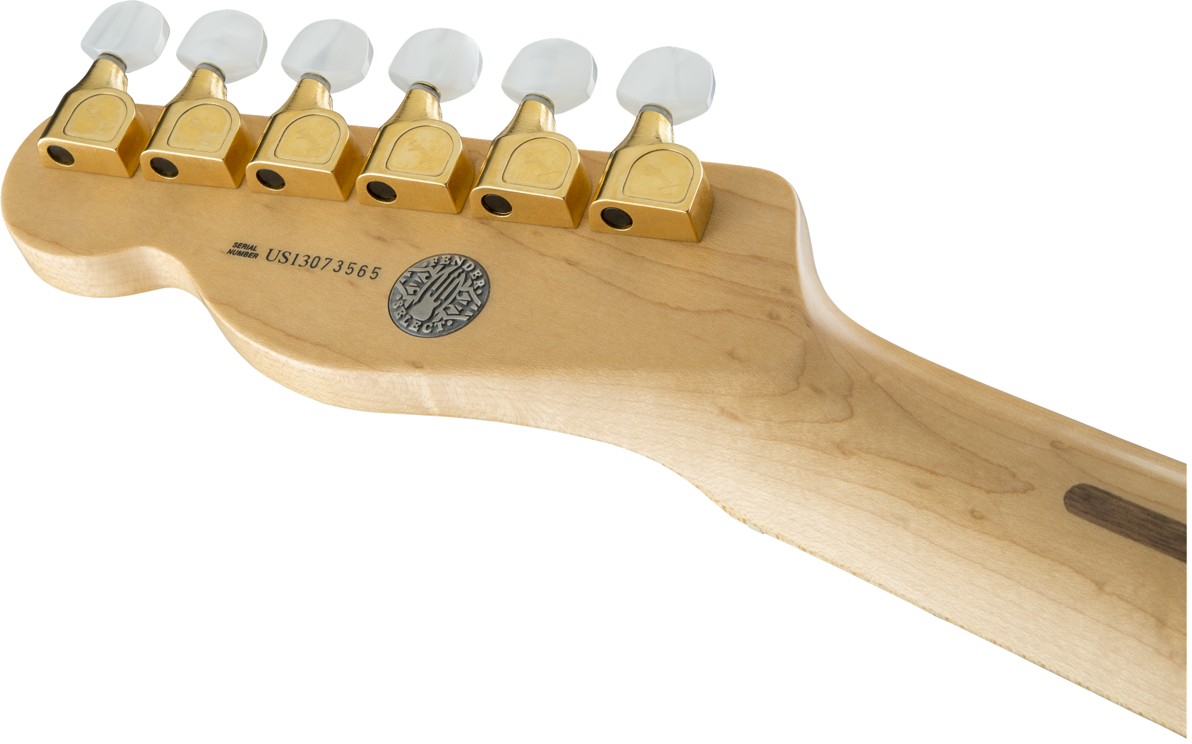 Fender Select Light Ash Telecaster 2016 : 0170803701 gtr hdstckbck 001 nr