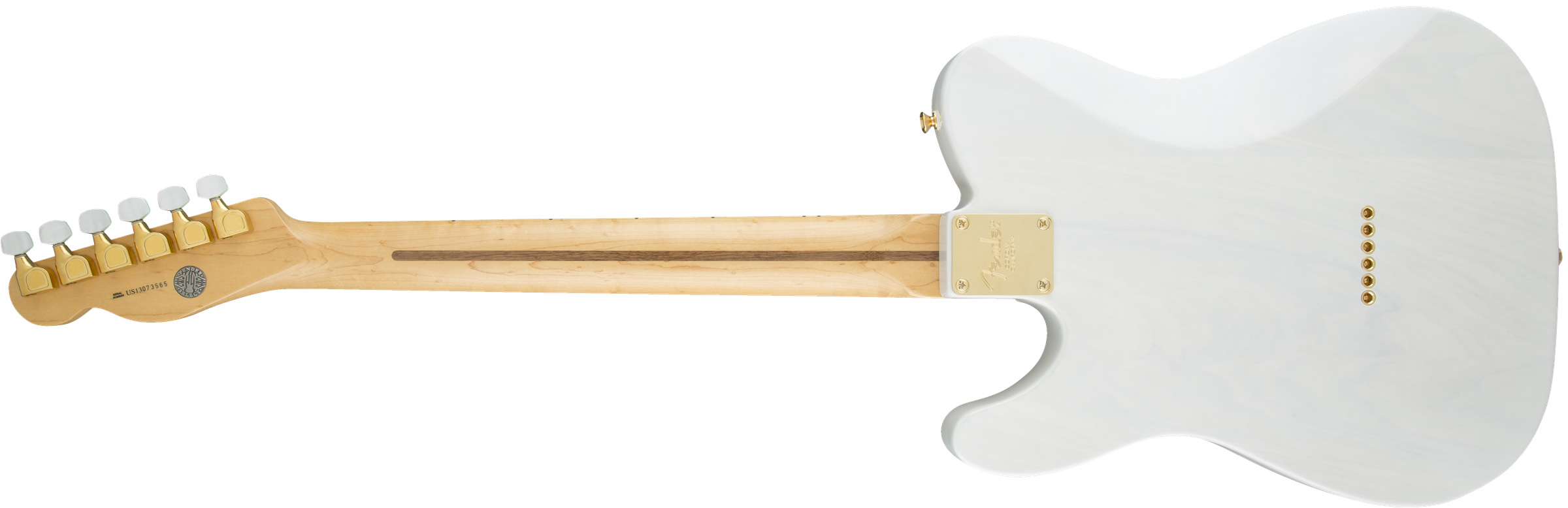 Fender Select Light Ash Telecaster 2016 : 0170803701 gtr back 001 rl